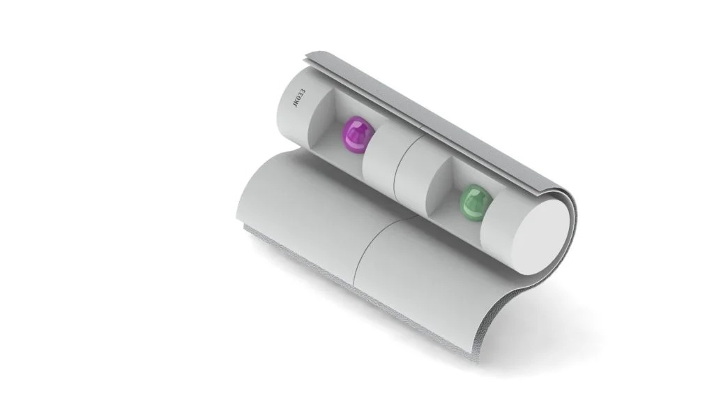 JK-FA3D Flavor applicator type 3, double capsule